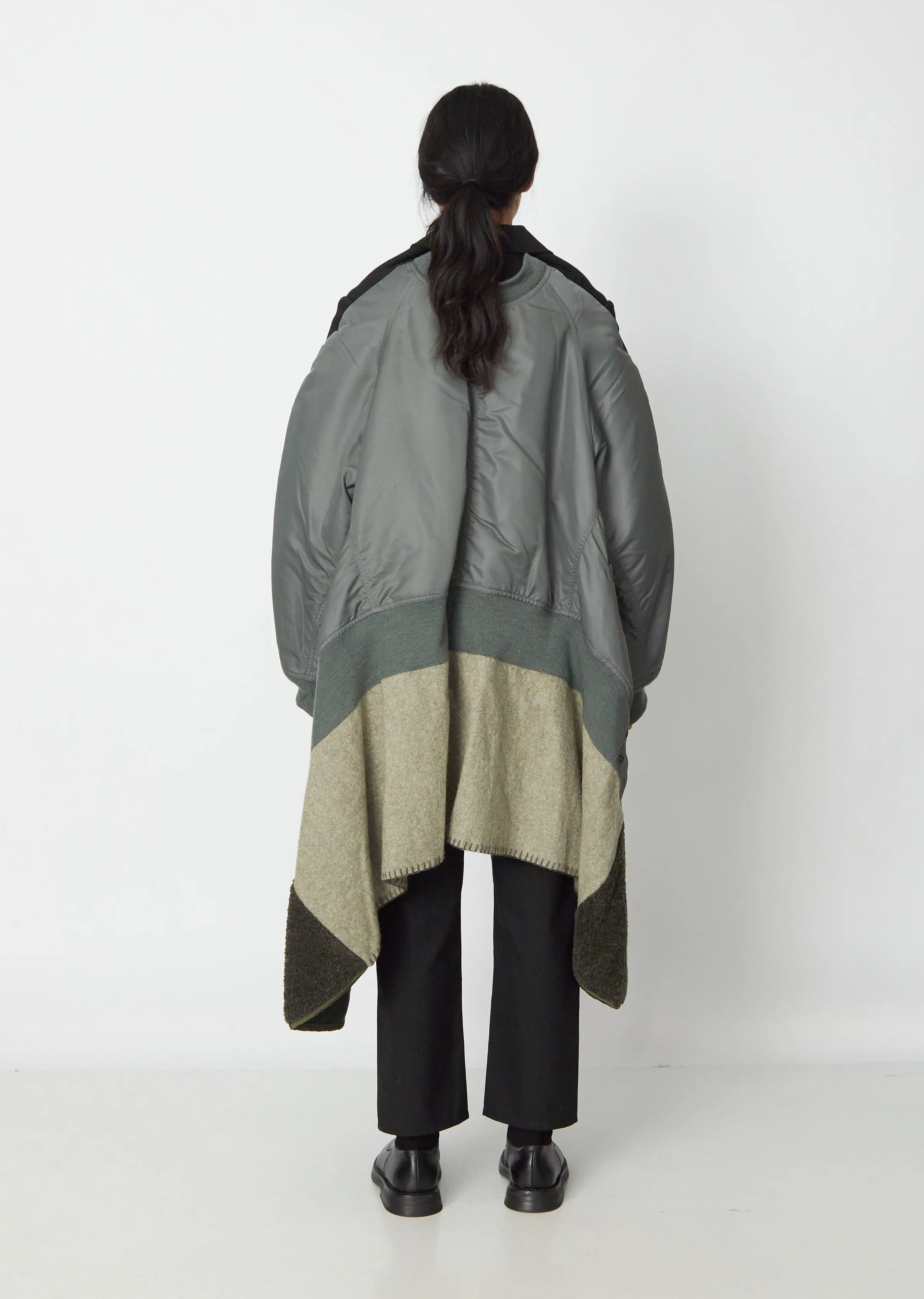Blazer Bomber Coat