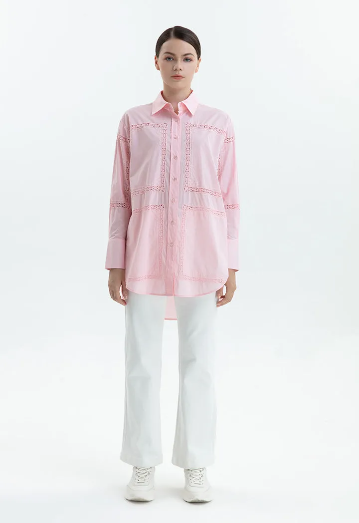 Choice Relaxed Fit Shirt Light Pink