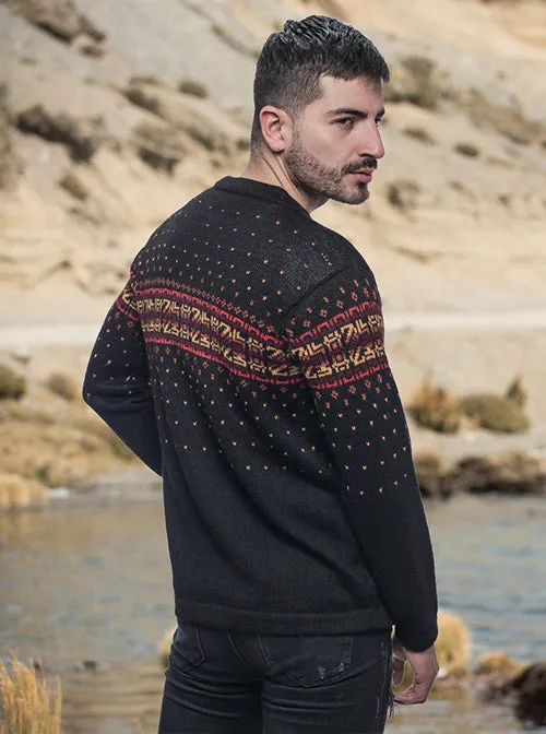 Christmas Alpaca Sweater for Men