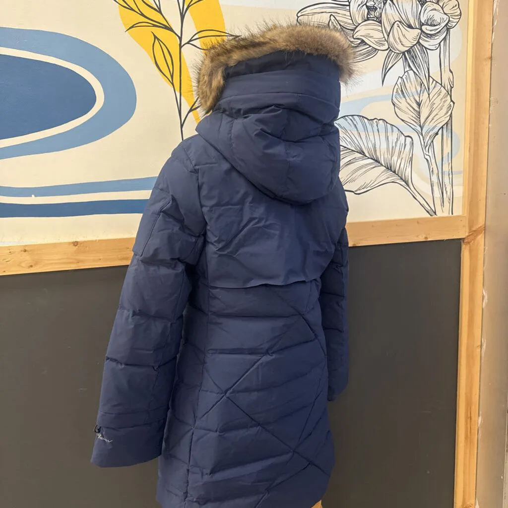 Eddie Bauer - Women's Sun Valley Frost Down Parka - MSRP $379: Blue-women-MD