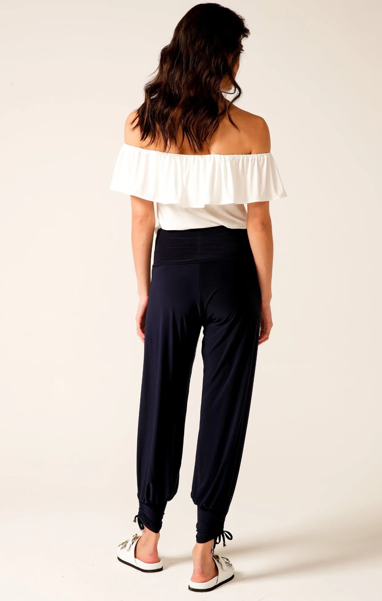 HAREM PANT IN NAVY