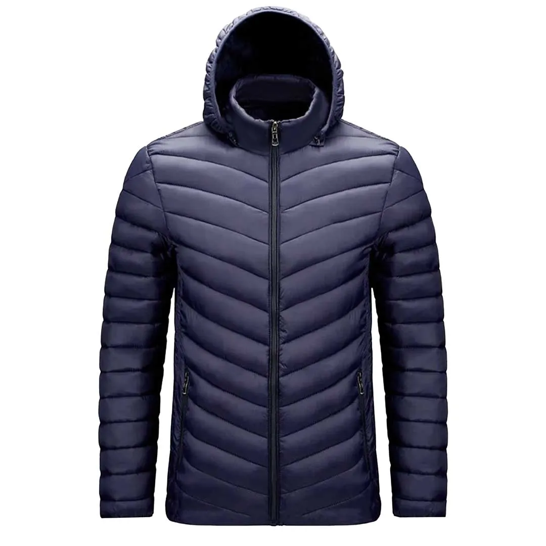 Imported Cross Seam Heavy Insulated Puffer Jackets for Men