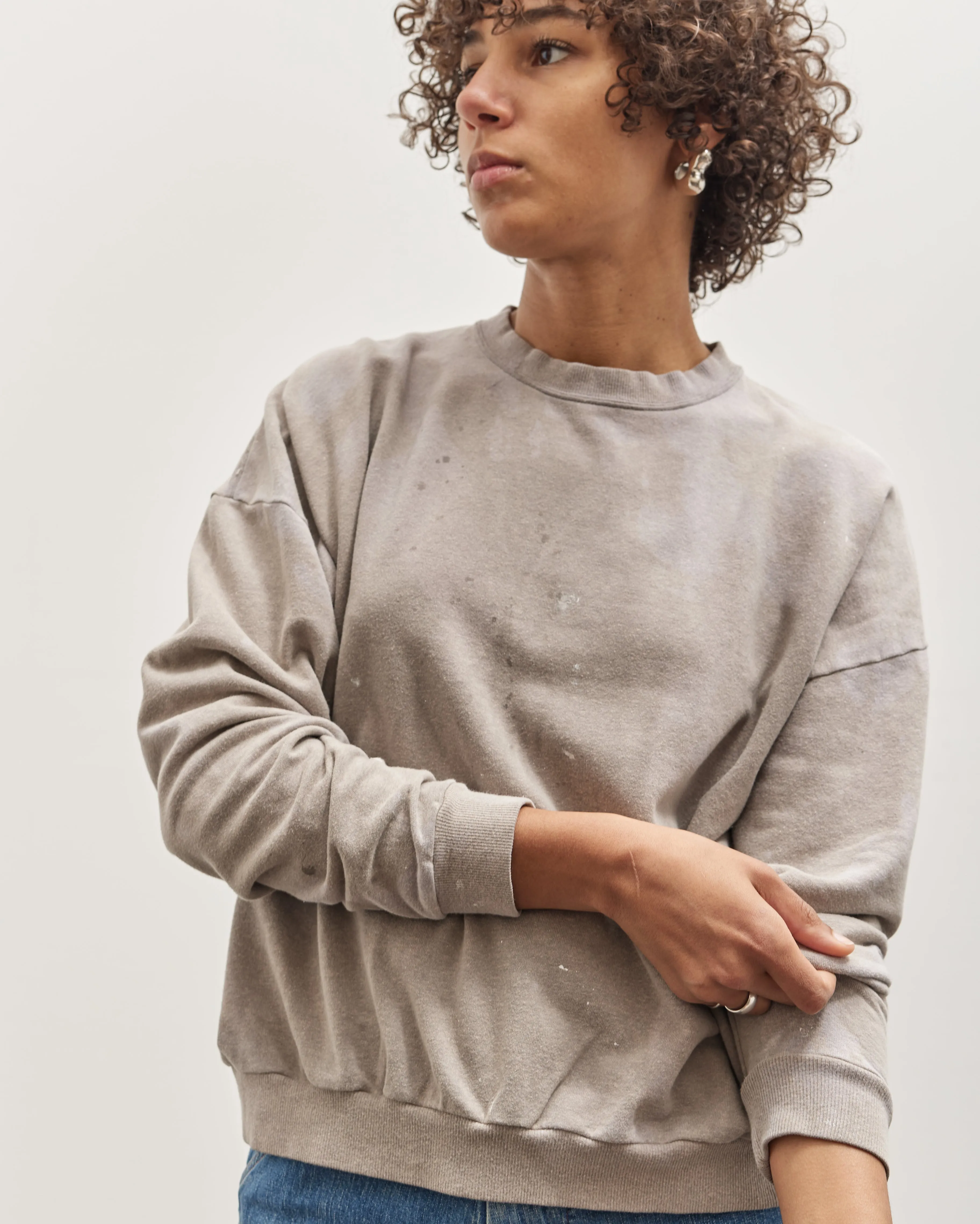 orSlow Vintage Summer Knit, Light Grey