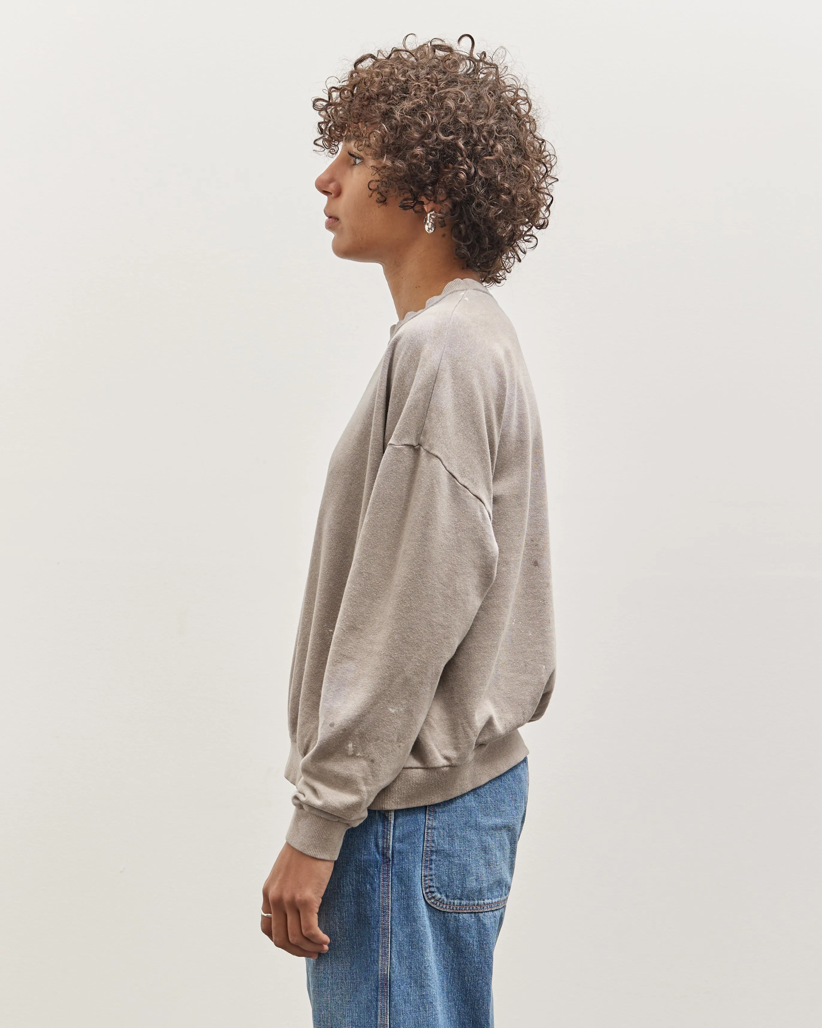 orSlow Vintage Summer Knit, Light Grey