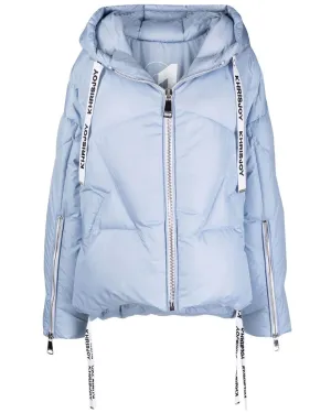 Sky Blue Iconic Puffer Jacket