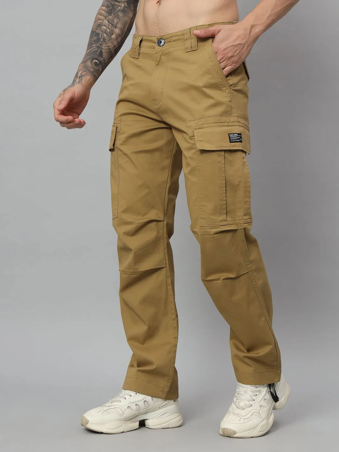 TAN BAGGY CARGO