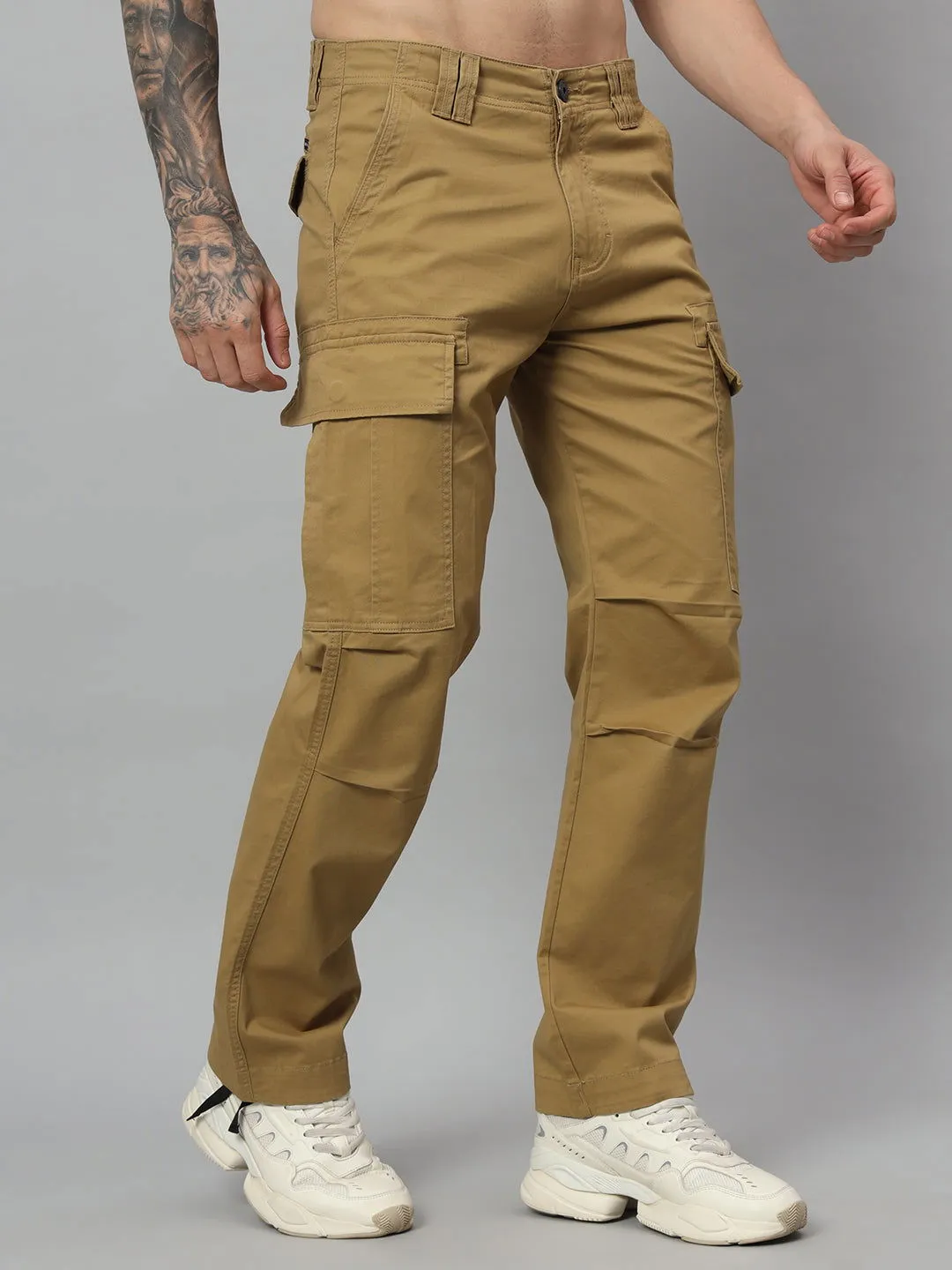 TAN BAGGY CARGO