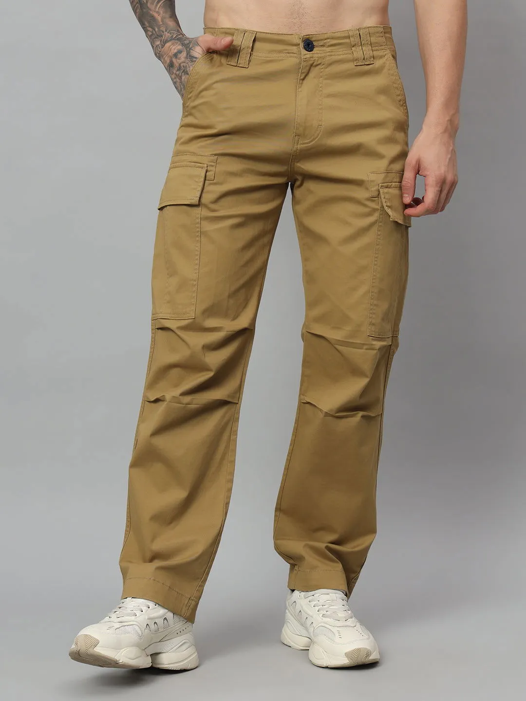 TAN BAGGY CARGO