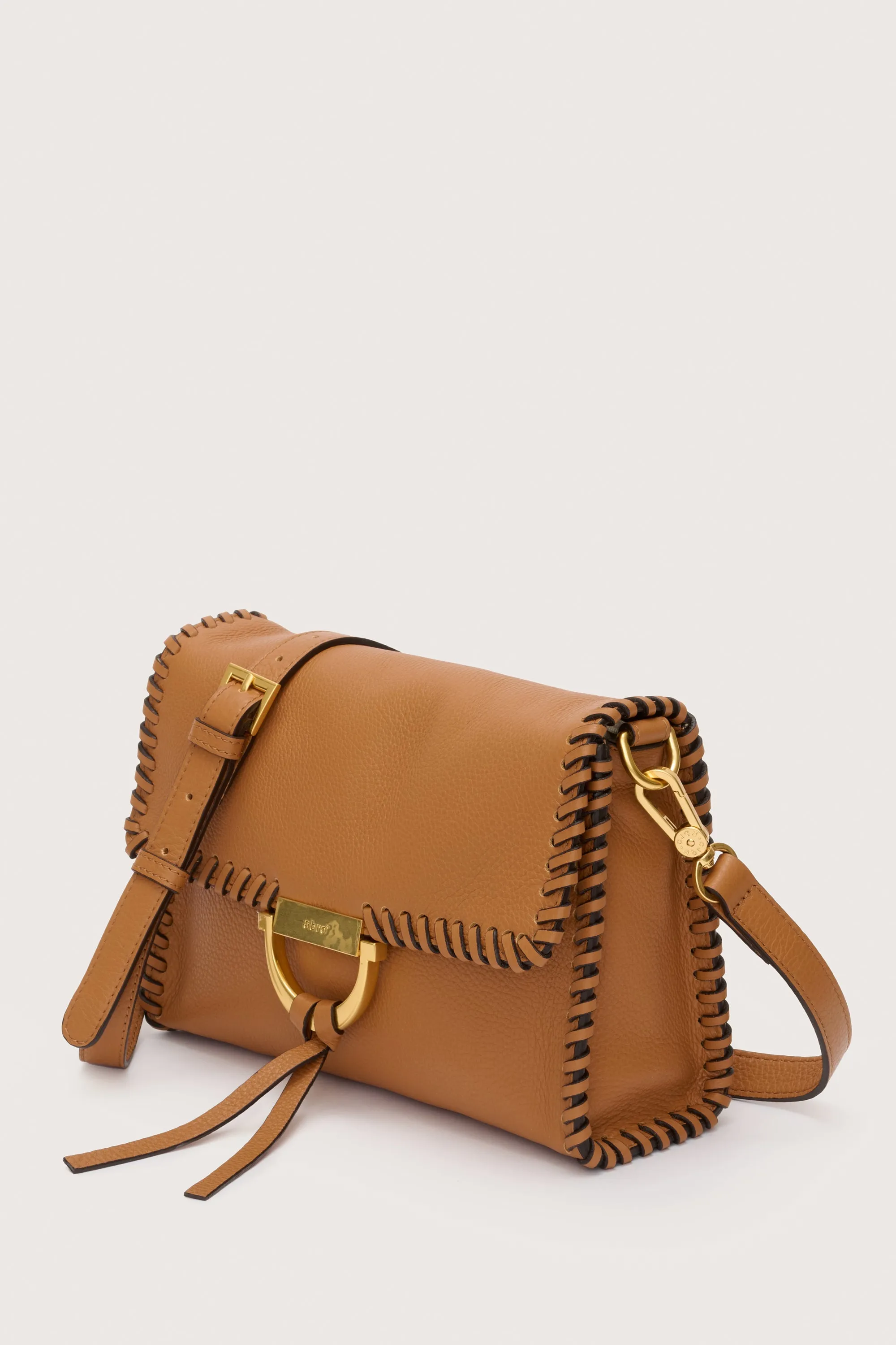 Temi Stitch Bag Tan
