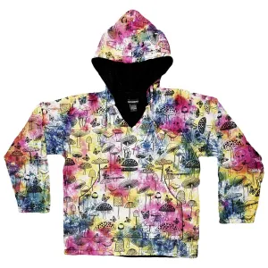 Threadheads Fleece-Lined Hoodie | Tie Dye Mushroom