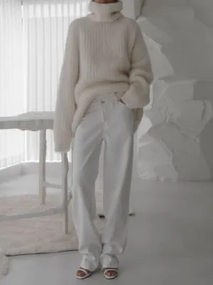 TWISTED CHUNKY TURTLENECK