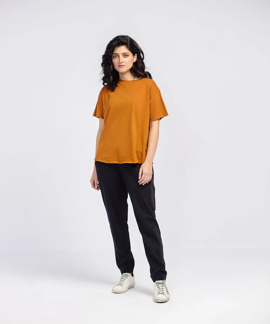 Women's Relaxed Fit Raw Edges Tee